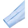 imageJVER Mens Dress Shirts Solid Long Sleeve Stretch WrinkleFree Formal Shirt Business Casual Button Down ShirtsBlue