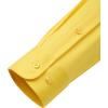 imageJVER Mens Dress Shirts Solid Long Sleeve Stretch WrinkleFree Formal Shirt Business Casual Button Down ShirtsBright Yellow