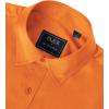 imageJVER Mens Dress Shirts Solid Long Sleeve Stretch WrinkleFree Formal Shirt Business Casual Button Down ShirtsBurnt Orange