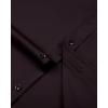 imageJVER Mens Dress Shirts Solid Long Sleeve Stretch WrinkleFree Formal Shirt Business Casual Button Down ShirtsDark Brown