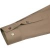 imageJVER Mens Dress Shirts Solid Long Sleeve Stretch WrinkleFree Formal Shirt Business Casual Button Down ShirtsDark Khaki
