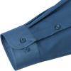 imageJVER Mens Dress Shirts Solid Long Sleeve Stretch WrinkleFree Formal Shirt Business Casual Button Down ShirtsDarkblue