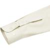 imageJVER Mens Dress Shirts Solid Long Sleeve Stretch WrinkleFree Formal Shirt Business Casual Button Down ShirtsFaded Creamy Yellow