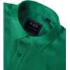 imageJVER Mens Dress Shirts Solid Long Sleeve Stretch WrinkleFree Formal Shirt Business Casual Button Down ShirtsHunter Green