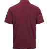 imageJVER Mens Cotton Linen Short Sleeve Shirts Casual Lightweight Button Down Shirts Vacation Beach Summer Tops with PocketBurgundy