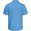 imageJVER Mens Cotton Linen Short Sleeve Shirts Casual Lightweight Button Down Shirts Vacation Beach Summer Tops with PocketCobalt Blue
