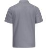 imageJVER Mens Cotton Linen Short Sleeve Shirts Casual Lightweight Button Down Shirts Vacation Beach Summer Tops with PocketDark Grey