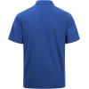 imageJVER Mens Cotton Linen Short Sleeve Shirts Casual Lightweight Button Down Shirts Vacation Beach Summer Tops with PocketDenim Blue