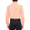 imageJVER Mens Dress Shirts Stretch Stain Shield Long Sleeve Solid Formal Shirt Business Casual Button Down ShirtsScallop