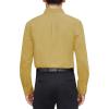 imageJVER Mens Dress Shirts Stretch Stain Shield Long Sleeve Solid Formal Shirt Business Casual Button Down ShirtsYellow