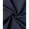 imageJVER Mens Oxford Shirt Solid Casual Button Down Collar Shirts Long Sleeve Dress Shirts with PocketNavy Blue