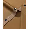 imageJVER Mens Casual Long Sleeve Stretch Dress Shirt WrinkleFree Regular Fit Button Down ShirtsEarthen Brown