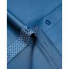 imageJVER Mens Casual Long Sleeve Stretch Dress Shirt WrinkleFree Regular Fit Button Down ShirtsGrey Blue
