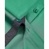 imageJVER Mens Casual Long Sleeve Stretch Dress Shirt WrinkleFree Regular Fit Button Down ShirtsHunter Green