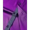 imageJVER Mens Casual Long Sleeve Stretch Dress Shirt WrinkleFree Regular Fit Button Down ShirtsPurple