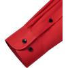 imageJVER Mens Casual Long Sleeve Stretch Dress Shirt WrinkleFree Regular Fit Button Down ShirtsRed