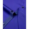 imageJVER Mens Casual Long Sleeve Stretch Dress Shirt WrinkleFree Regular Fit Button Down ShirtsRoyalblue