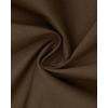 imageJVER Mens Short Sleeve Dress Shirts Stretch Stain Shield Casual Button Down Shirts Solid Formal ShirtBrown