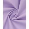 imageJVER Mens Short Sleeve Dress Shirts Stretch Stain Shield Casual Button Down Shirts Solid Formal ShirtLight Purple