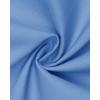 imageJVER Mens Short Sleeve Dress Shirts Stretch Stain Shield Casual Button Down Shirts Solid Formal ShirtMisty Blue
