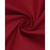 imageJVER Mens Short Sleeve Dress Shirts Stretch Stain Shield Casual Button Down Shirts Solid Formal ShirtRed