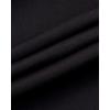imageJVER Mens Short Sleeve Dress Shirts Stretch Wrinkle Free Casual Button Down Shirts with Pocket for Business WeddingBlack