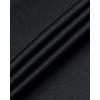 imageJVER Mens Short Sleeve Dress Shirts Stretch Wrinkle Free Casual Button Down Shirts with Pocket for Business WeddingBlack Contrast