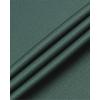 imageJVER Mens Short Sleeve Dress Shirts Stretch Wrinkle Free Casual Button Down Shirts with Pocket for Business WeddingGreen Contrast