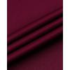 imageJVER Mens Short Sleeve Dress Shirts Stretch Wrinkle Free Casual Button Down Shirts with Pocket for Business WeddingRed Wine