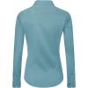 imageJVER Womens Dress Shirts Long Sleeve Button Down Shirt WrinkleFree Business Casual Blouse Office Work TopsAqua Lake Blue
