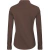 imageJVER Womens Dress Shirts Long Sleeve Button Down Shirt WrinkleFree Business Casual Blouse Office Work TopsCoffee Bean