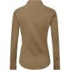 imageJVER Womens Dress Shirts Long Sleeve Button Down Shirt WrinkleFree Business Casual Blouse Office Work TopsDark Khaki
