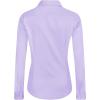 imageJVER Womens Dress Shirts Long Sleeve Button Down Shirt WrinkleFree Business Casual Blouse Office Work TopsPurple