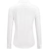 imageJVER Button Down Shirts for Women Wrinkle Free Long Sleeve Dress Shirt Business Casual Work Blouse with PocketWhite