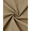 imageJVER Mens Cotton Linen Long Sleeve Shirts Casual Button Down Banded Collar Shirt Beach Summer Tops with PocketDark Khaki