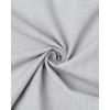 imageJVER Mens Cotton Linen Long Sleeve Shirts Casual Button Down Banded Collar Shirt Beach Summer Tops with PocketGrey