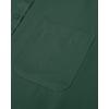 imageJVER Mens French Cuff Dress Shirts Regular Fit Long Sleeve Spread Collar Metal CufflinkArmy Green