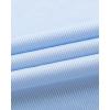 imageJVER Mens French Cuff Dress Shirts Regular Fit Long Sleeve Spread Collar Metal CufflinkBlue