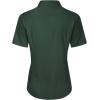 imageJVER Womens Button Down Shirts Stretch Wrinkle Free Formal Short Sleeve Dress Shirt Summer Work Blouses Business Casual TopsArmy Green