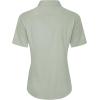imageJVER Womens Button Down Shirts Stretch Wrinkle Free Formal Short Sleeve Dress Shirt Summer Work Blouses Business Casual TopsAvocado Green