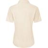 imageJVER Womens Button Down Shirts Stretch Wrinkle Free Formal Short Sleeve Dress Shirt Summer Work Blouses Business Casual TopsBeige