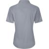 imageJVER Womens Button Down Shirts Stretch Wrinkle Free Formal Short Sleeve Dress Shirt Summer Work Blouses Business Casual TopsLight Grey
