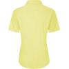 imageJVER Womens Button Down Shirts Stretch Wrinkle Free Formal Short Sleeve Dress Shirt Summer Work Blouses Business Casual TopsLight Yellow