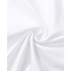 imageJVER Boys Long Sleeve Dress Shirts Solid Stretch WrinkleFree Shirt Kids Casual Button Down ShirtsAll White