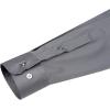 imageJVER Boys Long Sleeve Dress Shirts Solid Stretch WrinkleFree Shirt Kids Casual Button Down ShirtsGrey