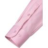 imageJVER Boys Long Sleeve Dress Shirts Solid Stretch WrinkleFree Shirt Kids Casual Button Down ShirtsPink