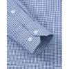 imageJVER Dress Shirts for Men Cotton Long Sleeve Button Down Shirt Business Casual Classic Plaid Tops with PocketBlue Plaid