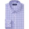 imageJVER Dress Shirts for Men Cotton Long Sleeve Button Down Shirt Business Casual Classic Plaid Tops with PocketBlue Red Gingham