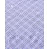 imageJVER Dress Shirts for Men Cotton Long Sleeve Button Down Shirt Business Casual Classic Plaid Tops with PocketBlue Red Gingham