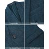imageJVER Mens Casual Blazer Sport Coat One Button Business Stylish Suit JacketTeal